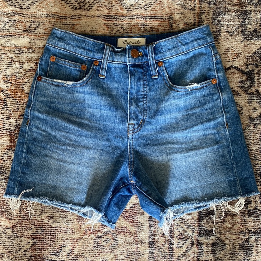 High rise Madewell shorts
